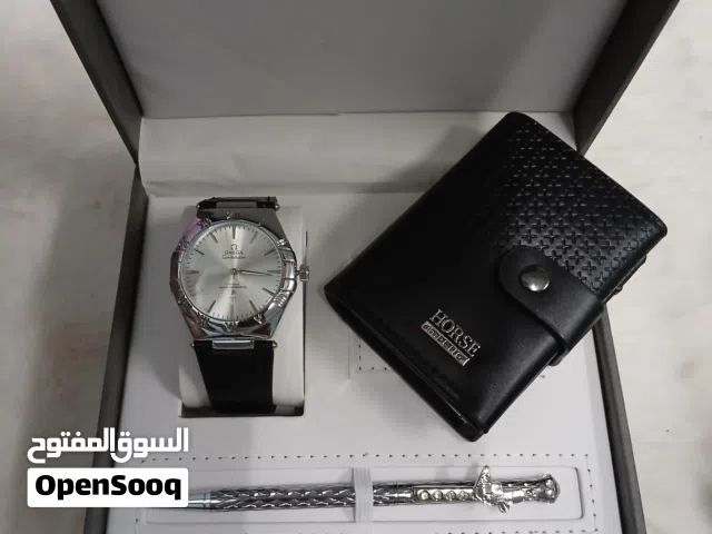 بوكس طقم محفظه وقلم وساعة