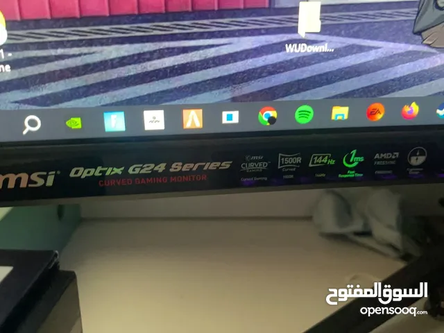 24" MSI monitors for sale  in Abu Dhabi
