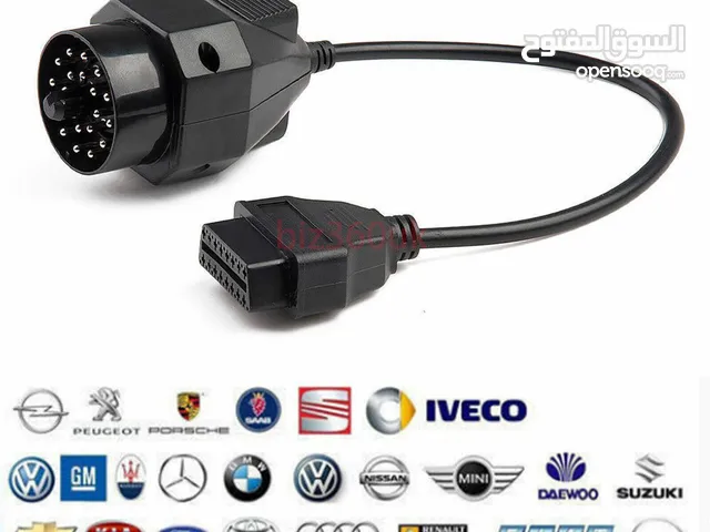 OBD 2 To 16 PIN Auto Car Round Adapter 20Diagnostic