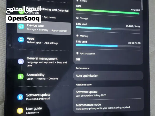 Samsung tablet S7 Fe sim Supported  with charger