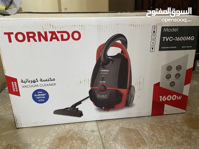 Tornado TVC-1600MG Vacuum Cleaner - 1600 Watt تورنيدو مكنسة كهرباء 1600 واط لون اسود