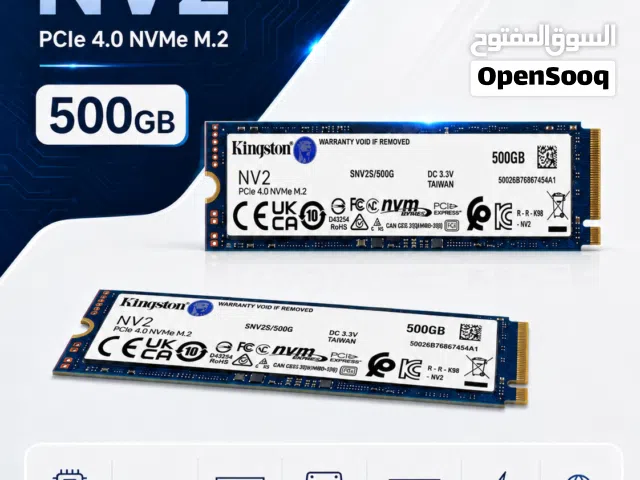 SSD Kingston NV2 500 GB مستعملة