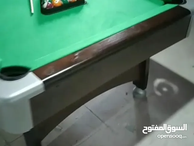 بلياردو 7قدم رخام وخشب تفصيل محلي