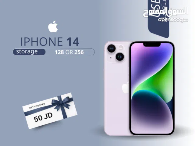 IPHONE 14 ( 128GB ) USED /// آيفون 14 ذاكرة 128 مستعمل وكاله