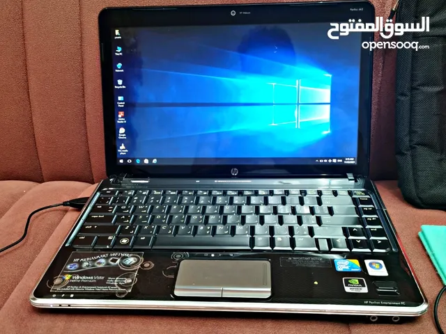 لابتوب للبيع بعده جديده ونظيفه جداً hp ب 60