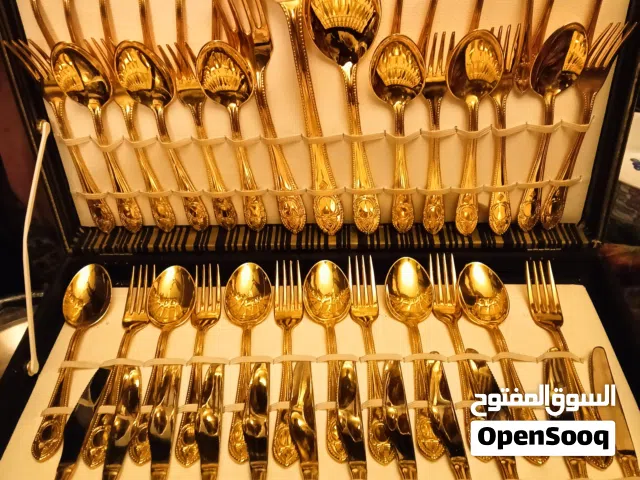 طقم معالق فاخر ايطالي جديد 51 قطعة