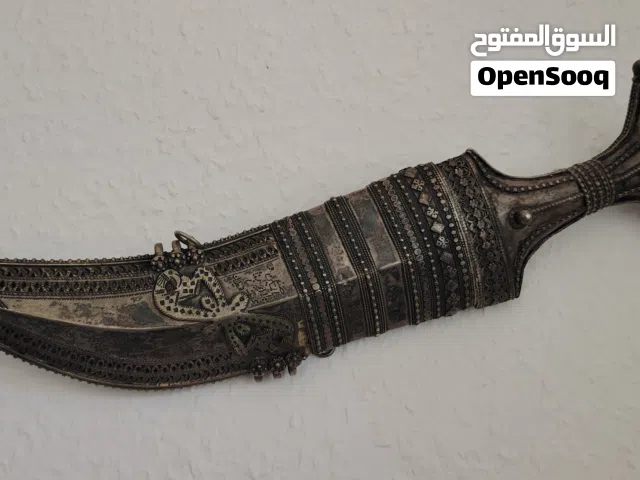 خنجر ضخم فضة يماني