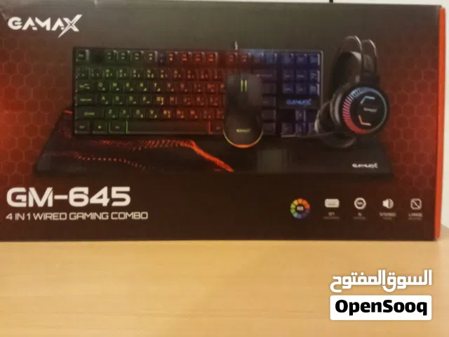 Gaming combo gamax GM-645 / مجموعه ألعابgamax GM-645