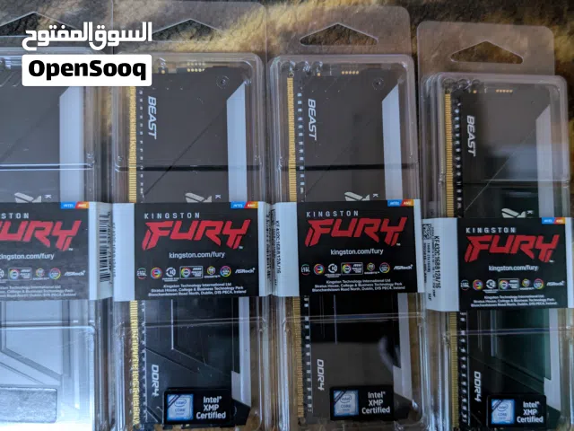 Kingston FURY Beast RGB Black XMP 16GB (1×16GB) DDR4 3200MT/s CL16