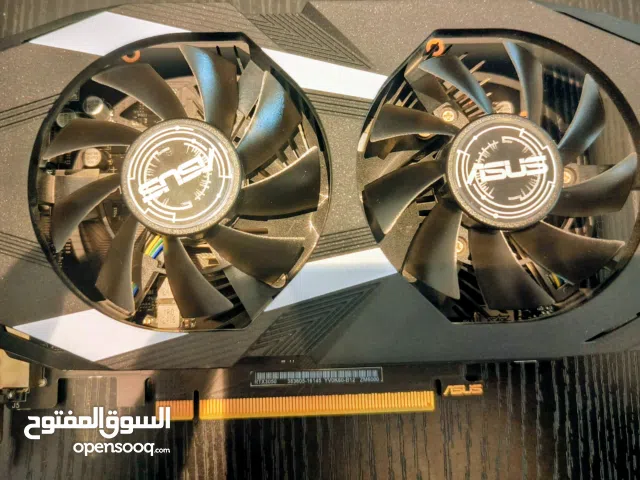 للبيع كرت شاشة RTX 3050 6GB نسخة ASUSستخدام خفيف 6 شهور فقط نظيف جدًا، حرارة ممتازة سبب البيع: ترقية