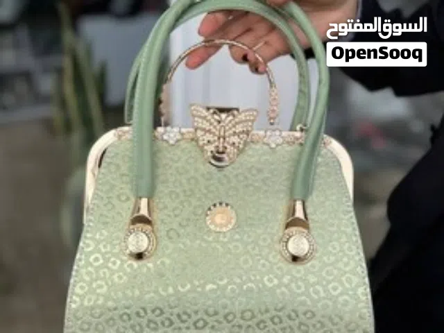 جنطه لون رصاصي فول فخامه ونزاكه