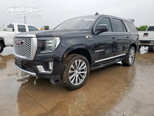 عرض خيالي وصفقة جي ام سي يوكن دينالي 2021 الفل اوبشن بحادث خلفي بسيط وسعر خيالي