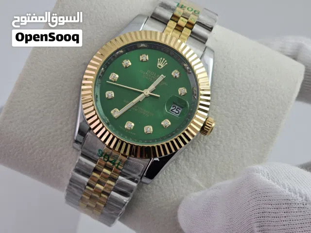 ساعة رولكس رجالي – فخامة سويسرية بدقة يابانية