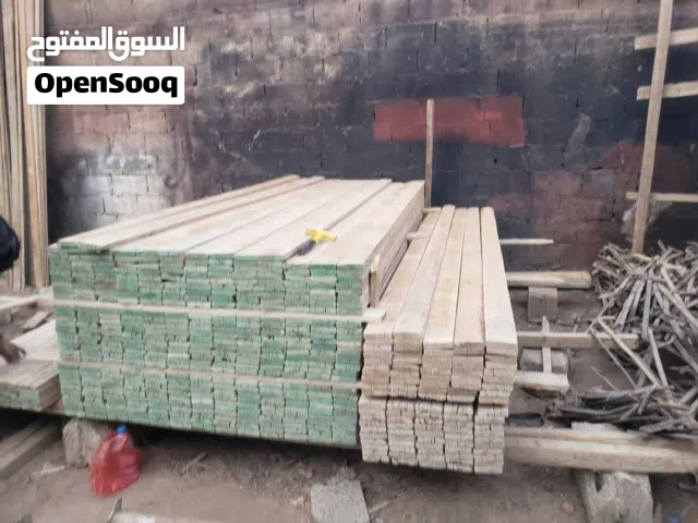 خشب مقاولات وجيكات حديد وقمط للبيع