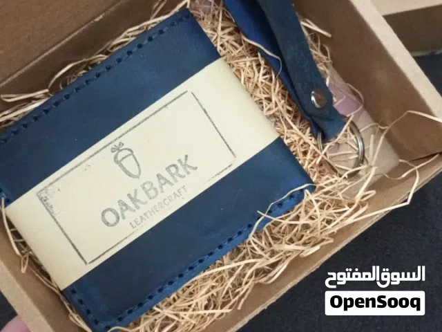 جزدان ماجيستك رجالي مصنوع من جلد الجاموسموس و حزام مصنوعات من جلد البقر