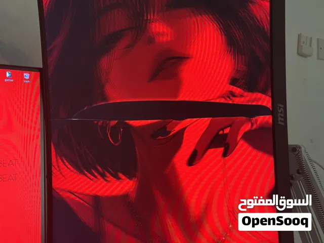 شاشه 1080p 165Hz من msi مكسوره للبيع / Broken MSI monitor 1080p 165Hz