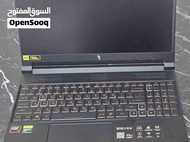 acer nitro v16 ai ram 32 m.2 nvme gen4 1tb rtx  rtx 5060