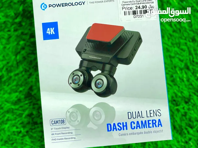 POWEROLOGY DUAL LENS DASH CAMERA