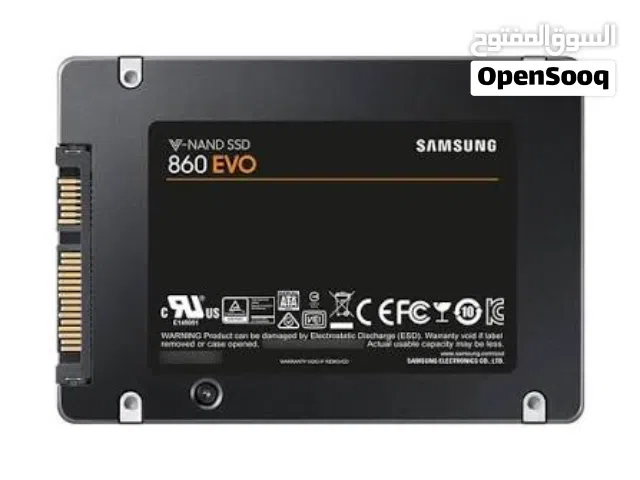 تخزين هاردسك و SSD . HDD