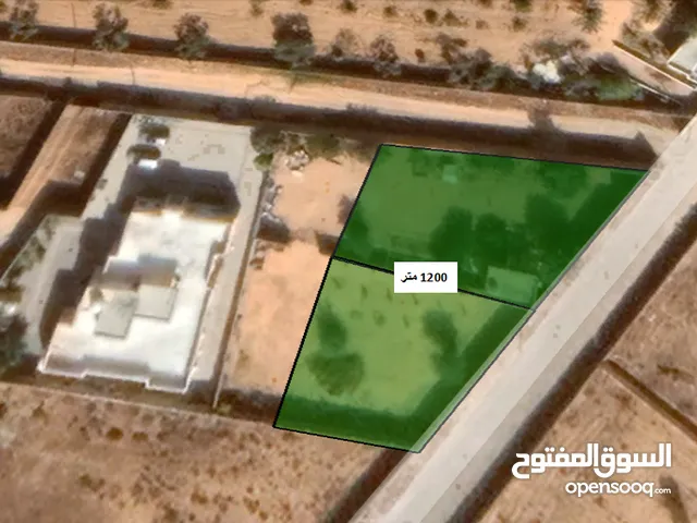 قطعتين أرض (700+500)م مربع للبيع - تاجوراء- مشروع النصر (السبابيل).