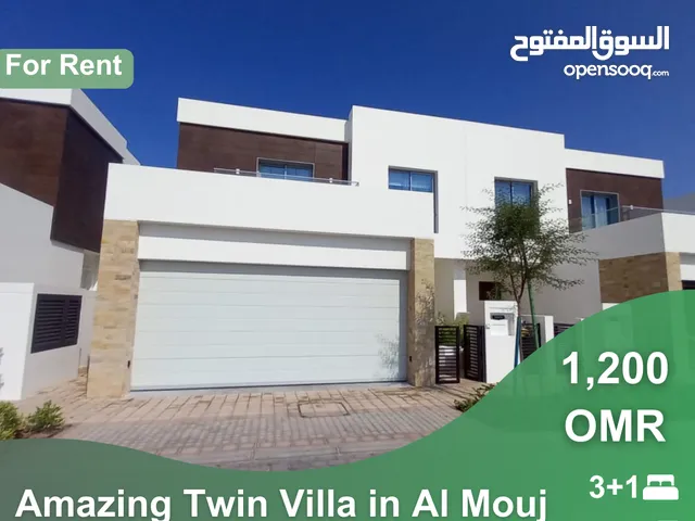 Amazing Twin Villa for Rent in Al Mouj  REF 198GB