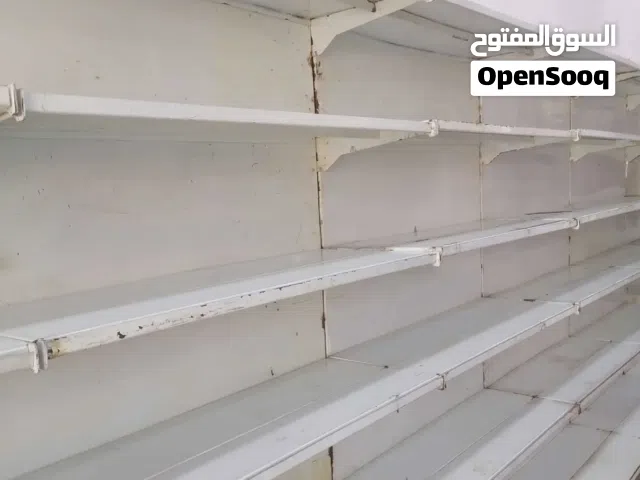 رفوف حديد ابيض