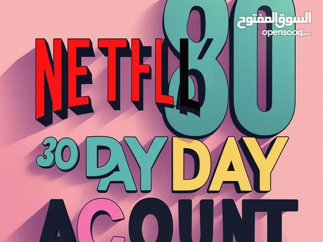 Netflix officiel abonnement 30 day 1 month 1 mois with garantie