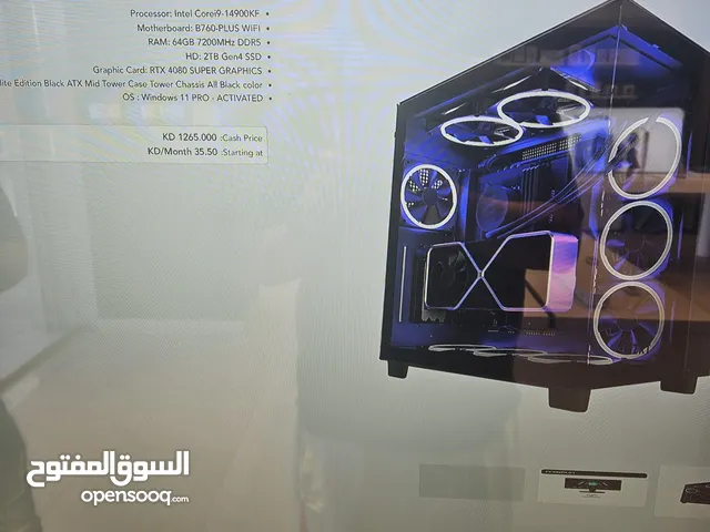 PC NEW FROM ZAIN 4080 super i9-14
