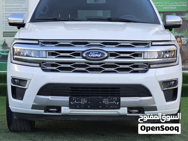 فورد الدفع الرباعي اكسبيديشن فئه بلاتينيوم MAX موديل 2023 وارد كندي بدون حوداث وممشى قليل لاتفوتها..