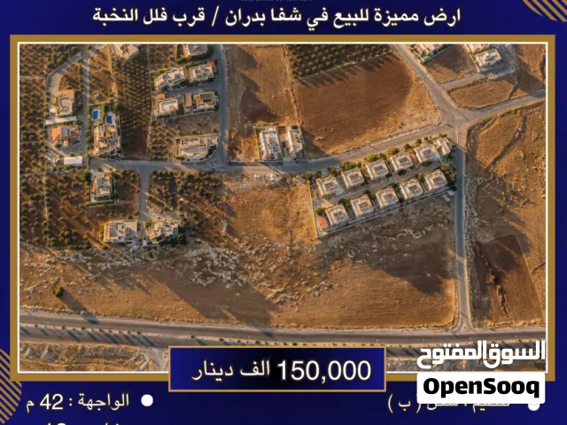 Residential Land for Sale in Amman Shafa Badran