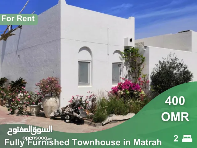 Fully Furnished Townhouse for Rent in Matrah  REF 495TB