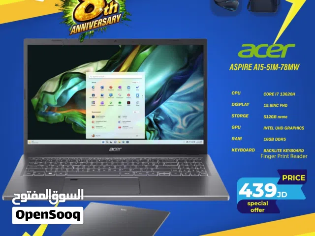 Windows Acer for sale  in Amman