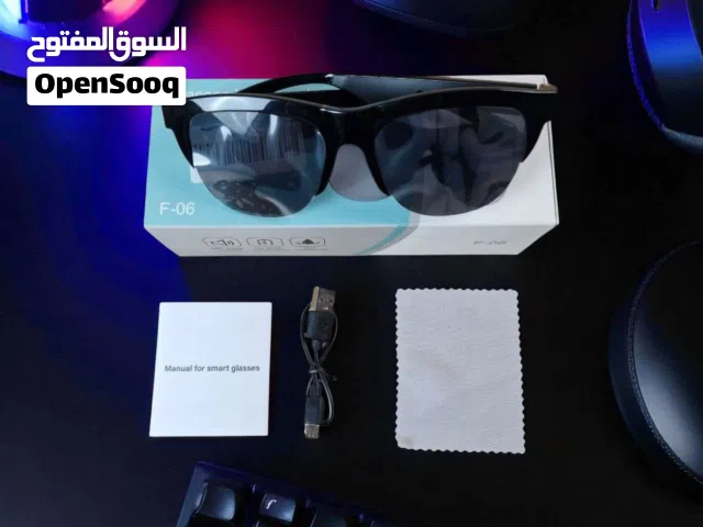 نظارة بلوتوث ذكيه جديد متوفر توصيل لجميع محافضات