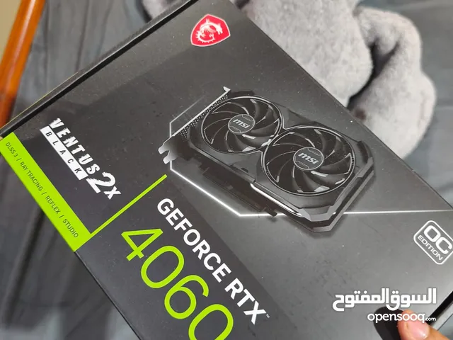 NIVIDIA RTX 4060 مستعمل و نظيف