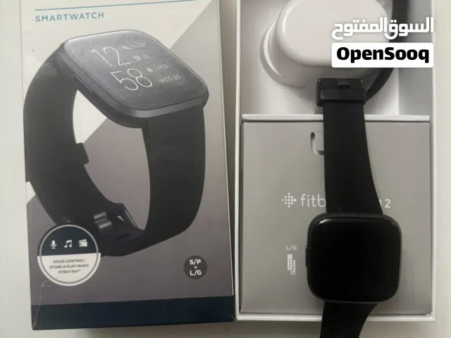 ساعة FITBIT VERSA 2 الذكية باللون الأسود
