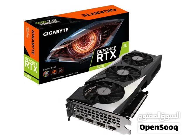 كرت rtx 3050 بباكوه نظيف ربي يبارك