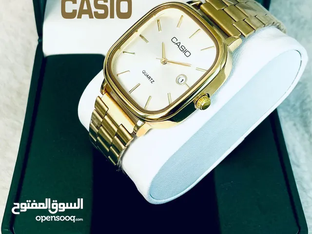 ساعة كاسيو  ((CASIO))   إذا كنت تريد ساعة فخمة وأنيقة