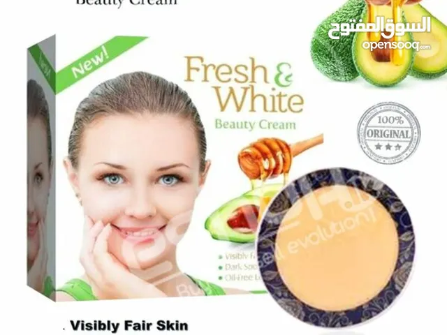 Face and fresh cream
