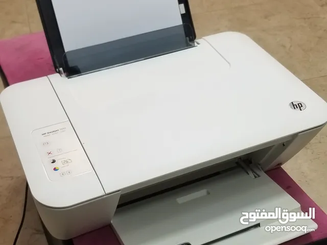 طابعة hp ملونة مع سكانر شبه جديدة فقط
