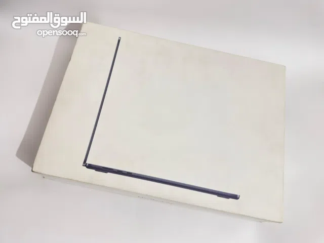 Macbook air 2024 M3 15 inch, شبه جديد مش مستعمل