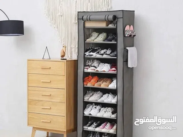خزانة احذية قماش  وفري مساحة واعطي الزاوية جمالية مع هيك قطعة رخيصة وكويسة وبنت حلال