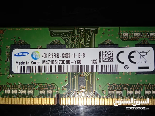 Samsung 4 gb ram 1600Mhz