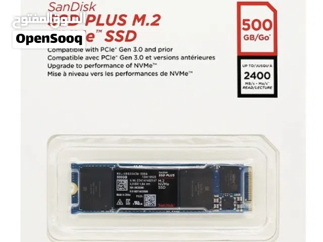 Sandisk NVMe SSD 500GB