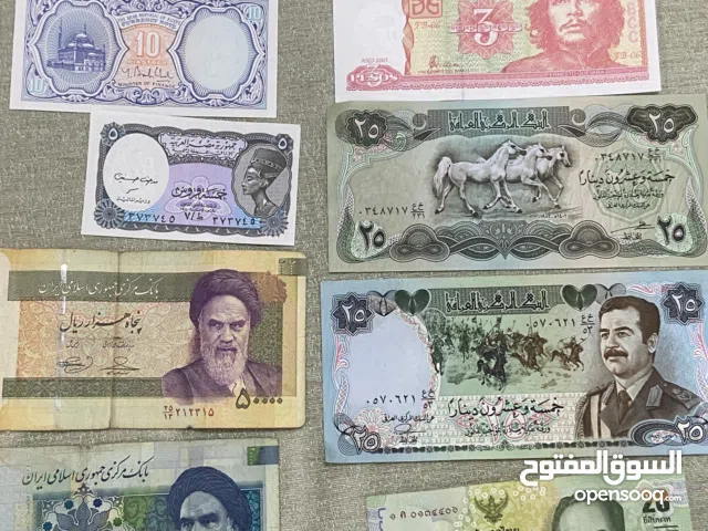 مجموعة عملات قديمة (بعضها جديدة) – دول مختلفة