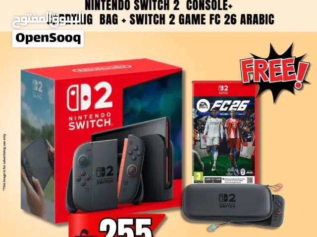Nintendo Switch 2 +fc26+bag Bundle Offer