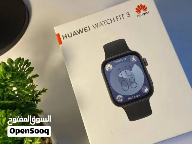 ساعة من شركه هواوي Huawei Watch Fit 3 الذكية تتميز بشاشة AMOLED بحجم 1.82 إنج،