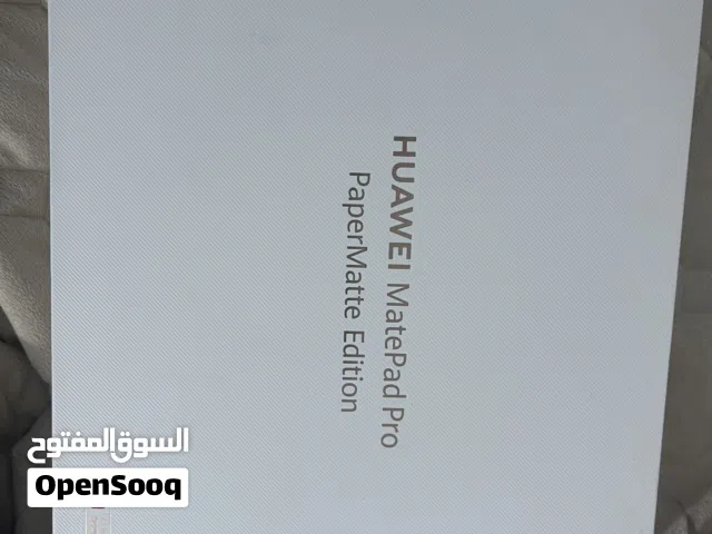 ايباد هواوي ميت باد برو 12.2 انش 512 جيجا 12 جيجا رام بطاريه 100% معاه قلم وكيبورد وماوس