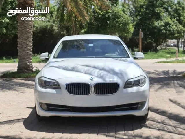 بي ام دبليو 530 خليجي 2013 لون ابيض BMW 2013 GCC 530 WHITE COLOR