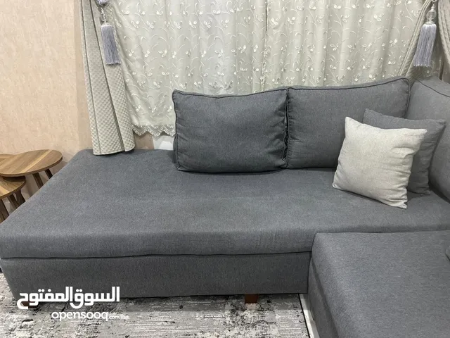 قنفات وستاير او ركنه للبيع sofa and curtians for sale