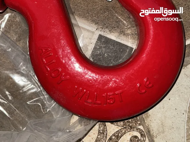 ملحقات كرين او كرينات و اوناش والرفعات العدد 4 للبيع وزن 2 طن واكثر..